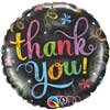 Thank You Chalkboard Foil Balloons